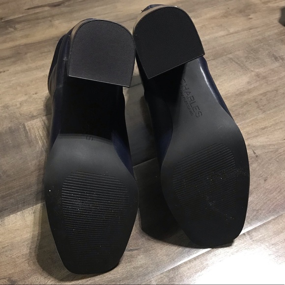 Charles by Charles David Navy Boots - Picture 7 of 7